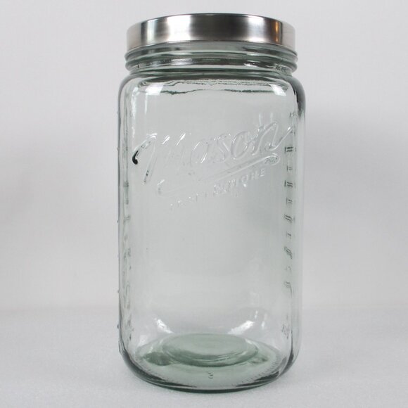 X-LG 156OZ MASON STORAGE JAR - Picture 4 of 15